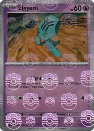 SV Black Bolt 040/086 Elgyem (MASTER BALL Reverse Holo)