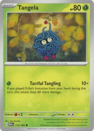 Scarlet & Violet 151 114/165 Tangela