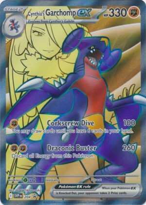 Scarlet & Violet Promo SVP204 Cynthia's Garchomp ex (Full Art)