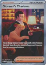 Scarlet & Violet 151 204/165 Giovanni's Charisma (Alternative Art, Full Art)