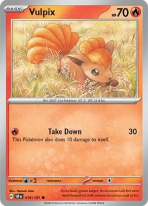 SV Surging Sparks 016/191 Vulpix