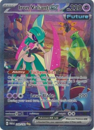 SV Paradox Rift 249/182 Iron Valiant ex (Alternative Art, Full Art)