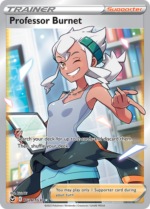 SWSH Silver Tempest TG26/TG30 Professor Burnet (Full Art)