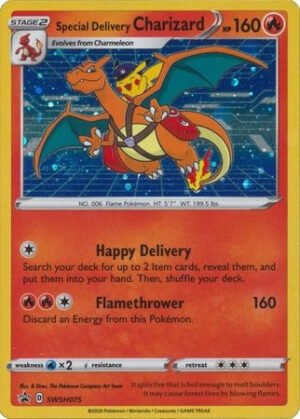 Sword & Shield Promo SWSH075 Special Delivery Charizard