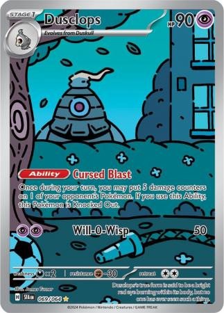 SV Shrouded Fable 069/064 Dusclops (Illustration Rare)