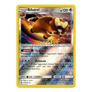 SM Unified Minds 172/236 Bibarel (Reverse Holo)