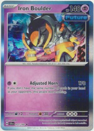 SV Stellar Crown 071/142 Iron Boulder (Holo)