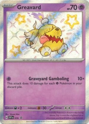 Scarlet & Violet Promo SVP070 Greavard (Holo Shiny)