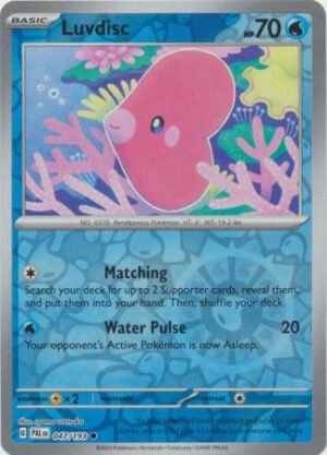 SV Paldea Evolved 047/193 Luvdisc (Reverse Holo)