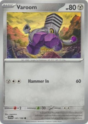 Scarlet & Violet (Base Set) 141/198 Varoom
