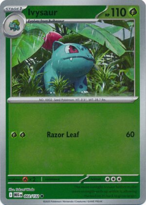Mega Evolution 002/132 Ivysaur (Reverse Holo)