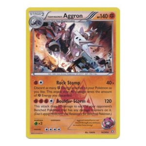 XY Double Crisis 14/34 Team Magma's Aggron (Holo)