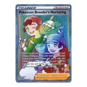 Darkness Ablaze 195/189 Pokemon Breeder's Nuturing (Rainbow Rare)