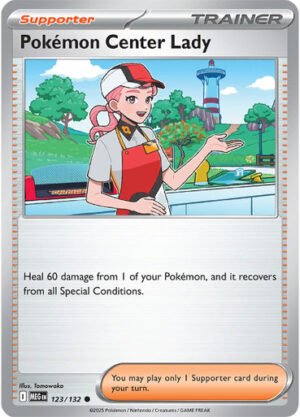 Mega Evolution 123/132 Pokemon Center Lady