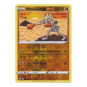 Sword & Shield (Base) 095/202 Hitmonchan (Reverse Holo)