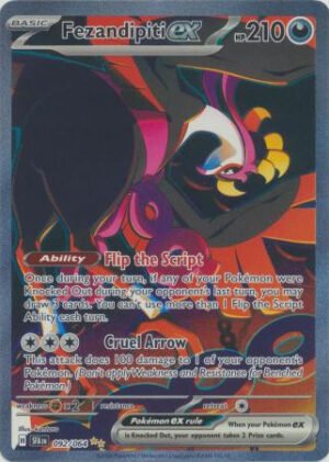 SV Shrouded Fable 092/064 Fezandipiti ex (Alternative Art, Full Art)