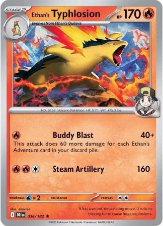 SV Destined Rivals 034/182 Ethan's Typhlosion (Non-Holo)