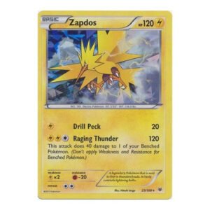 XY Roaring Skies 23/108 Zapdos (Shatter Holo)