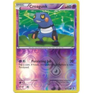 Boundaries Crossed 64/149 Croagunk (Reverse Holo)