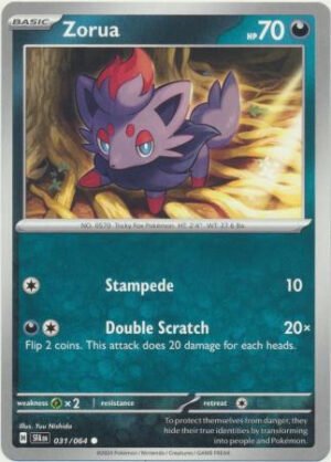SV Shrouded Fable 031/064 Zorua