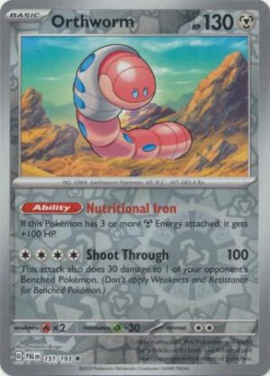 SV Paldea Evolved 151/193 Orthworm (Reverse Holo)