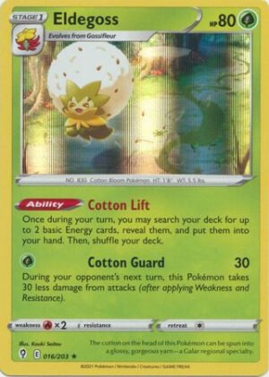 Evolving Skies 016/203 Eldegoss (Holo)