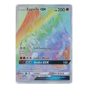 SM Forbidden Light 136/131 Zygarde GX (Rainbow Rare)