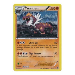XY Furious Fists 62/111 Tyrantrum (Cosmo Holo)