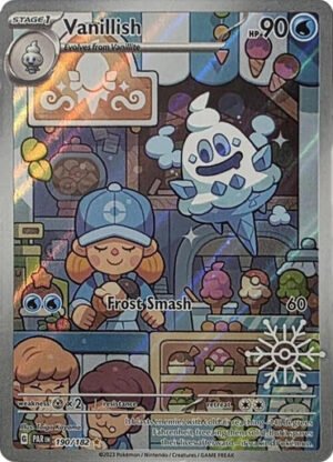 SV Paradox Rift 190/182 Vanillish (Illustration Rare w/ Snowflake Stamp)