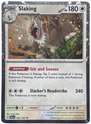 SV Paldea Evolved 162/193 Slaking (Cosmo Holo)