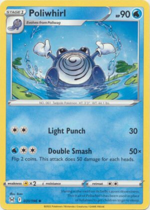 SWSH Lost Origin 031/196 Poliwhirl