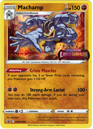 Sword & Shield Promo SWSH243 Machamp