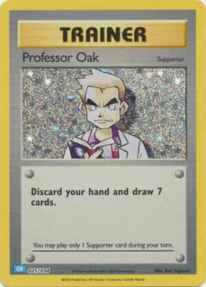 TCG Classic Collection: Blastoise Deck 025/034 Professor Oak (Holo)