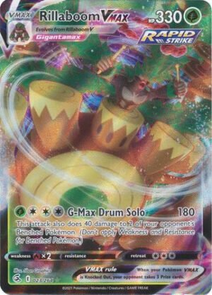 Fusion Strike 023/264 Rillaboom VMAX (Full Art)
