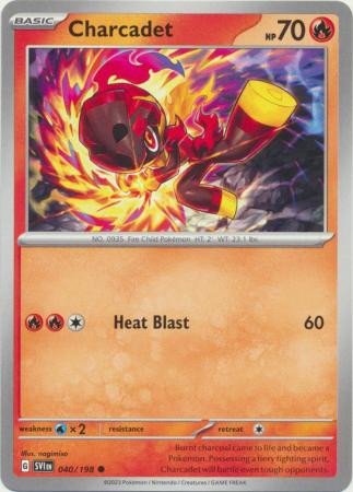 Scarlet & Violet (Base Set) 040/198 Charcadet