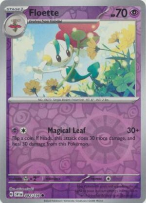 Scarlet & Violet (Base Set) 092/198 Floette (Reverse Holo)