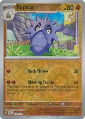 SV Obsidian Flames 106/197 Pupitar (Reverse Holo)
