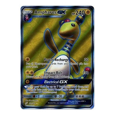 SM Team Up 163/181 Ampharos GX (Full Art)