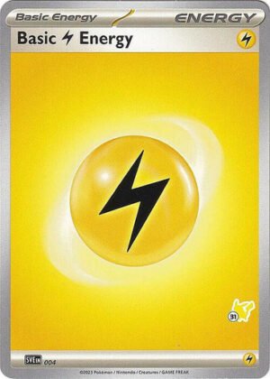 Scarlet & Violet SVE EN04 Basic Lightning Energy (Pikachu Symbol 31)