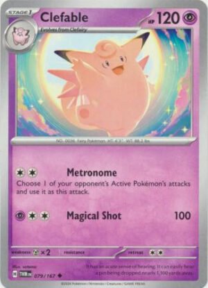 SV Twilight Masquerade 079/167 Clefable