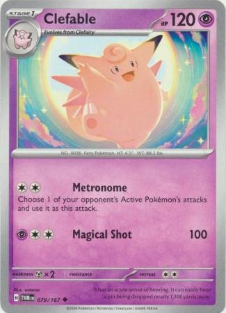 SV Twilight Masquerade 079/167 Clefable