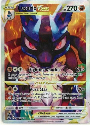 Sword & Shield Promo SWSH291 Lucario VSTAR (Full Art)