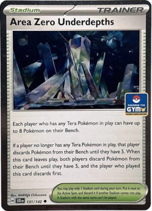 SV Stellar Crown 131/142 Area Zero Underdepths (Gym Stamp Cosmo Holo)