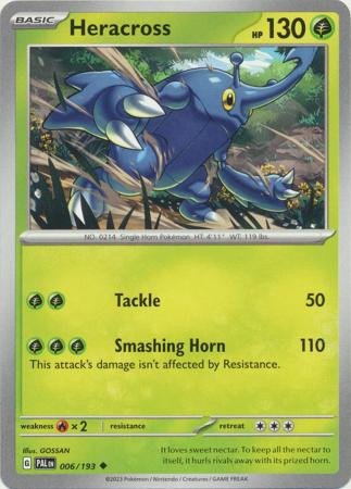 SV Paldea Evolved 006/193 Heracross