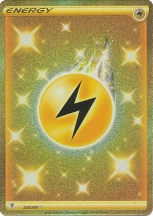 Evolving Skies 235/203 Lightning Energy (Secret Rare)