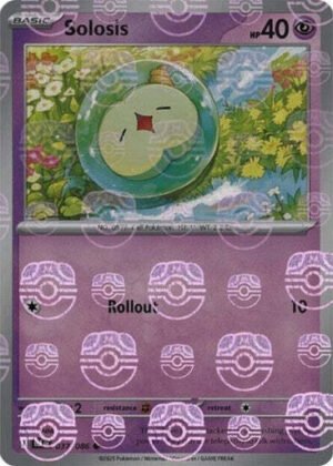 SV Black Bolt 037/086 Solosis (MASTER BALL Reverse Holo)