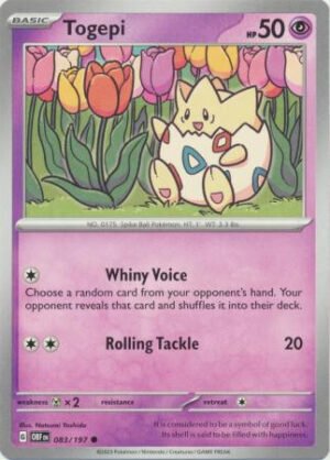 SV Obsidian Flames 083/197 Togepi