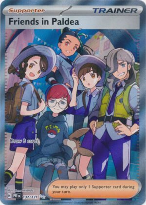 SV Prismatic Evolutions 137/131 Friends in Paldea (Full Art)