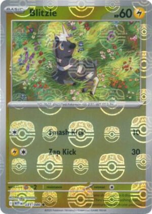 SV White Flare 031/086 Blitzle (MASTER BALL Reverse Holo)