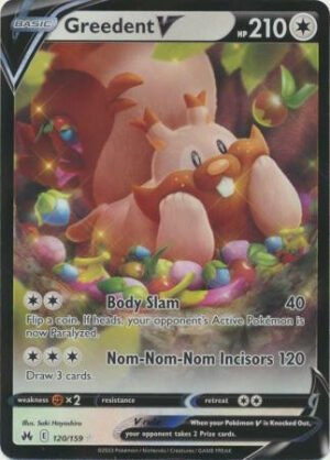 Crown Zenith 120/159 Greedent V (Half Art)